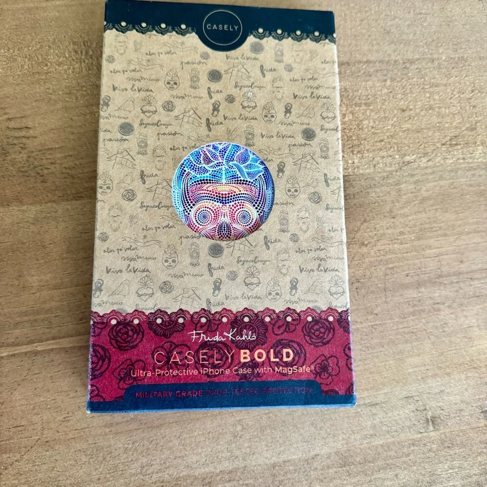 CASELY iPhone 12 Pro Max bold MagSafe case Friday Kahlo